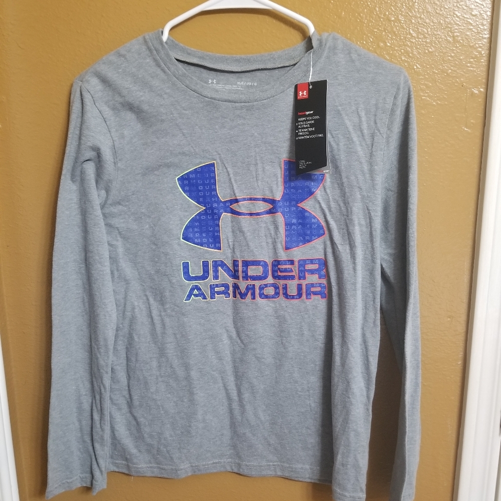 Under Armour gray Long Sleeve size L